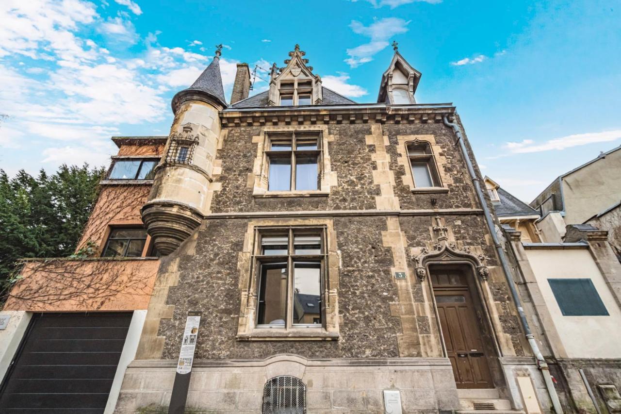 Tournelles Vue Cathedrale- Maison Climatisee Du Xvie Siecle Classee Reims Exteriör bild