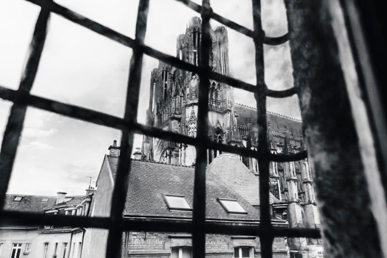 Tournelles Vue Cathedrale- Maison Climatisee Du Xvie Siecle Classee Reims Exteriör bild